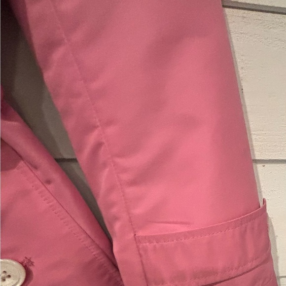 Ralph Lauren Pink Trench Coat Classic Tailored Design size 1X - Picture 7 of 16